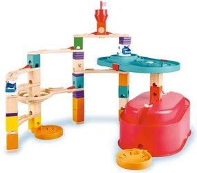 Hape - Комплект дървена писта с топчета, Quadrilla, 90 части