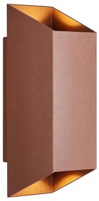 Nordlux - Екстериорен аплик NICO 2xGU10/35W/230V IP54 кафяв