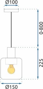 Лампа APP1011-1CP
