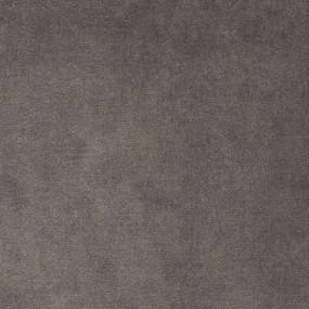 Сив кадифен ъглов диван (десен ъгъл) Cube – Bonami Selection