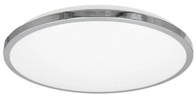 Top Light -LED Плафон за баня SILVER LED/10W/230V IP44 Ø 29 см хром