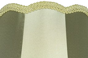 Абажур от плат зелен 30 см - Granny