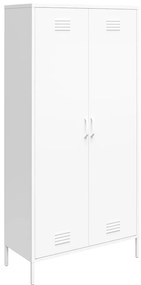 Бял метален гардероб 90x185 cm Mission District - Støraa