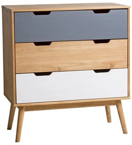 Скрин от масивна борова дървесина , ширина 80 cm Cusco - Marckeric