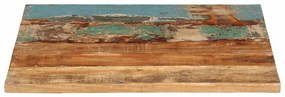 286053 vidaXL Правоъгълен плот за маса, 60x70 см, 25-27 мм, регенериран масив