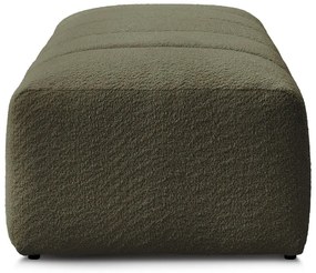 Зелена табуретка от прежда с примки от букле Annecy – Bobochic Paris