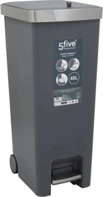 Кош 5five, Инокс и пластмаса, 45 l