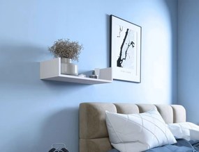 Рафтове Zento - Бял - Дължина: 60 см