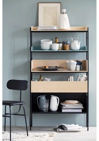 Стойка за хартиени кърпи от дъбово дърво с детайл от бял порцелан Hammershoi Hammershøi - Kähler Design