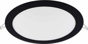 LED панел ESTE, черен, 18W, 4000K