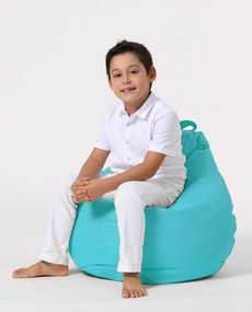 Градински пуф Premium Kids, цвят Тюркоаз