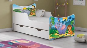 Детско легло SMB-144 x 74 x 70 cm-Jungle