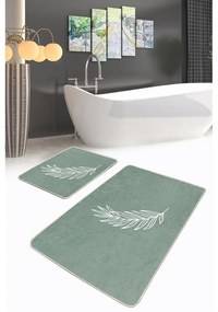 Зелени килими за баня в комплект 2 бр. 60x100 cm – Mila Home