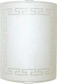 Аплик ВАВИЛОН, 200х290, бял мат, 1xE27