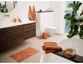 Жълт килим за баня 50x80 cm Tiles – Zone