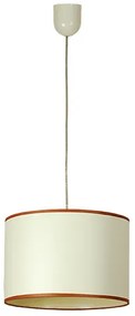 Пендел ХОЛИДЕЙ, ø300, крем, абажур Текстинел Крем-2, 1xE27