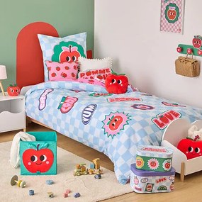 Детско двулицево спално бельо atmosphera Chachapop, 140×200 cm, Памук