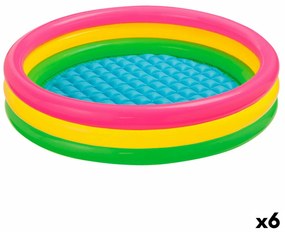 Детски басейн Intex Sunset Пръстени 114 x 25 x 114 cm 131 L (6 броя)