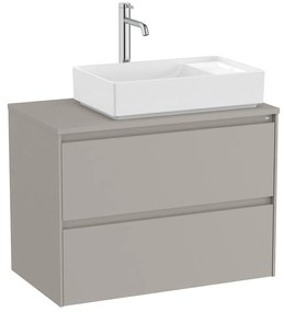 Мебел за умивалник върху плот с две чекмеджета A851727511, 79.4х45.7х58.3см