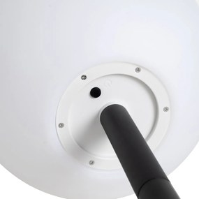 Външна лампа бяла 30 см с LED IP44 Solar RGBW - Ludger