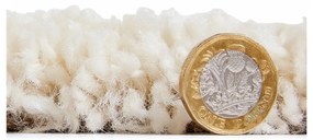 Бяло-черен килим Точки, 120 x 170 cm Boho - Think Rugs