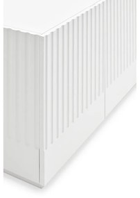 Бял скрин с чекмеджета , ширина 200 cm Doric - Teulat