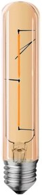 Лампа LED Filament E27 Tube 2W 2700K Dimmable Amber