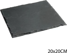 Съд за сервиране от шисти Secret de Gourmet, 20x20см