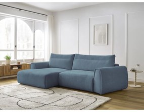 Син ъглов диван Aden – Bobochic Paris