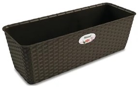 Stefanplast - Сандъче за цветя Natural Line 50 см - мока