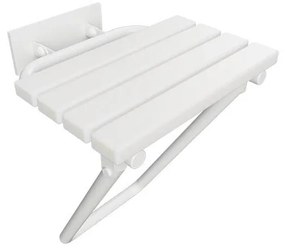 Седалка за душ 44x46 cm бяла