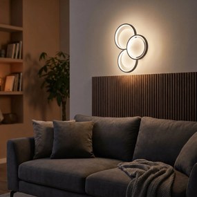Стенна лампа аплик LED APP1919-W Black