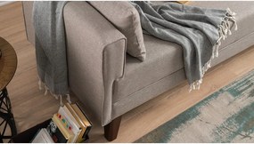 Бежов диван 208 cm Bella – Balcab Home