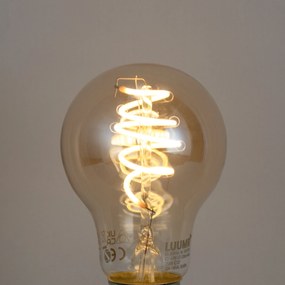 Комплект от 5 Интелигентна димируема LED крушка E27 A60 кехлибарена 4.9W 320lm 2500K