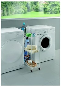Триетажна подвижна стойка за баня , 23 x 84 cm Laundry - Metaltex