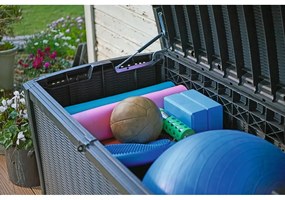 Сива градинска кутия за съхранение Borneo – Keter