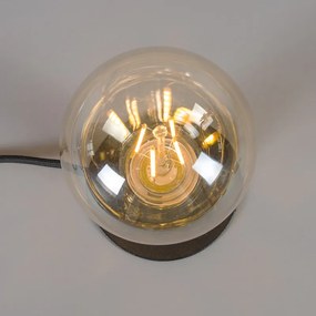 Модерна настолна лампа черна - Facil