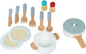 Дървена кухня XXL + кухненски инструменти Ecotoys