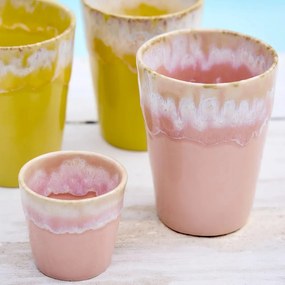 Розова чаша за еспресо от фаянс Grespresso - Costa Nova