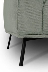 Зелен шенилов ъглов диван (десен ъгъл/L форма) Amsterdam – Scandic