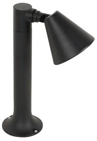 Модерен външен фенер черен 30 см IP44 Регулируем - Ciara