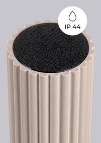 Синьо осветително тяло за таван със стъклен абажур ø 12 cm Orbital – Sollux