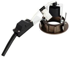 Смарт вграден спотлайт Cisco, тъмен бронз, накланящ се, вкл. Wi-Fi GU10 50мм