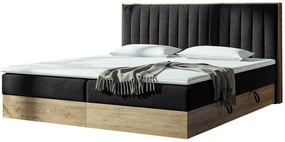 Тапицирано легло Harmonica-Anthraki-180 x 200