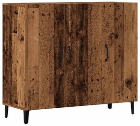 856892 vidaXL Сайдборд, старо дърво, 90x34x80 см, инженерно дърво