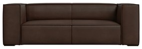 Тъмнокафяв кожен диван 212 cm Madame - Windsor &amp; Co Sofas