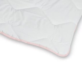 Завивка Dormeo Бегония 110078973, 200х200 см, Микровлакна Wellsleep, Изпиране до 40°C, Бързосъхнеща, Бял