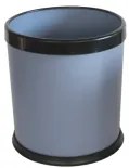 Кош хотелиерски с подвижен ринг за торбичка сив 24x24x26cм. 024E GX
