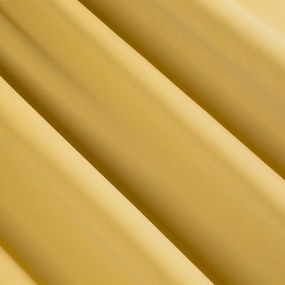 Декоративно перде в жълто с халки 140 х 250 см