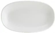 Bonna - Порцеланова овална чиния 19x11см-IRIS WHITE-(IRS WH GRM 19OKY)(ß)